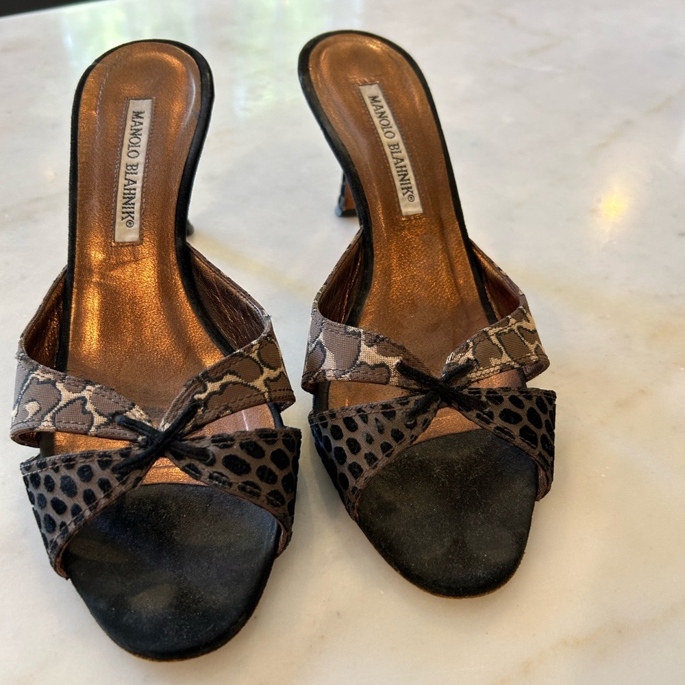 Manolo Blahnik -sandals. Great condition. Size 37.5